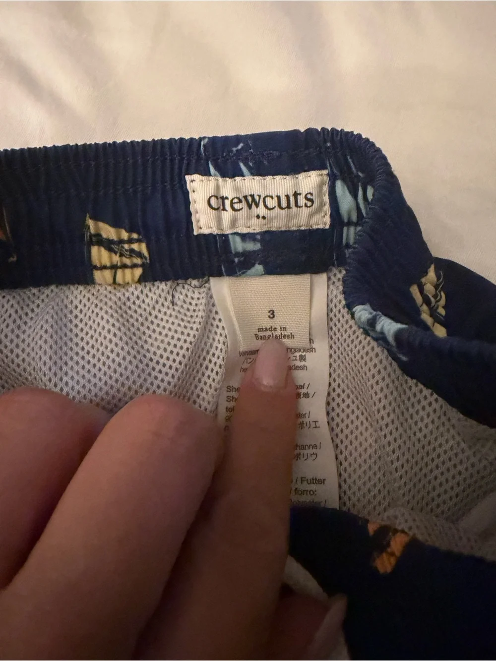 Boys swimming trunks
